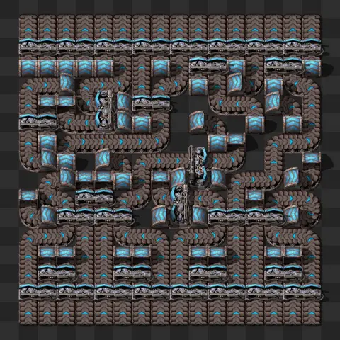 In-game render of the 16 to 16 balancer blueprint