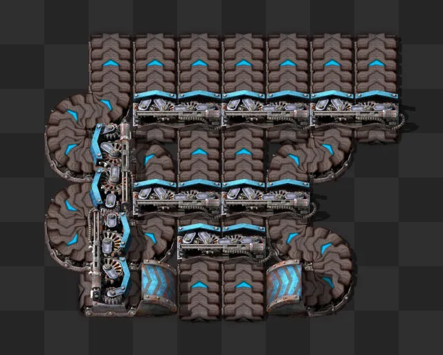 In-game render of the 2 to 7 balancer blueprint