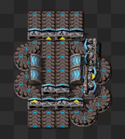 In-game render of the 3 to 4 balancer blueprint