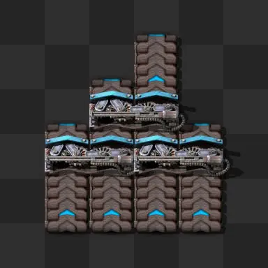 In-game render of the 4 to 1 balancer blueprint