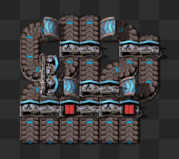 In-game render of the 6 to 2 balancer blueprint