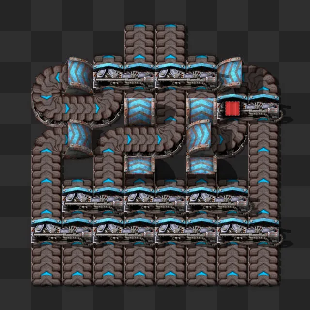In-game render of the 8 to 2 balancer blueprint