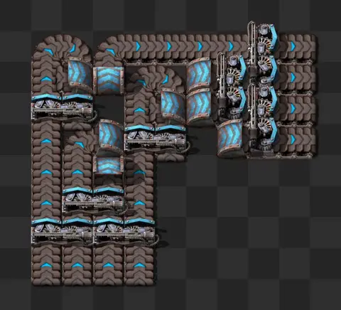 4-4 lane corner balancer