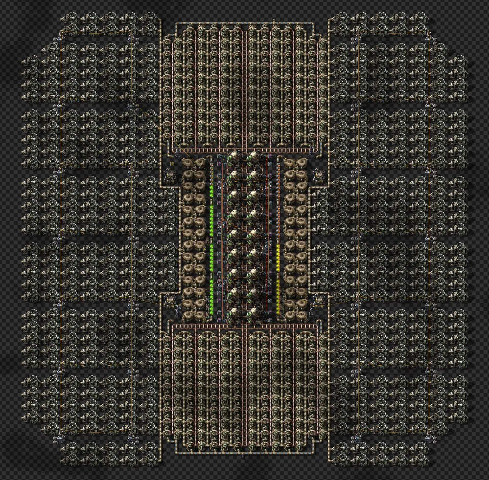 Image of the Ooferine 5x5 Chunk nuclear plant blueprint