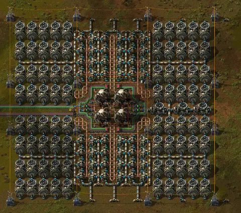 Image of the FilthyMonkey Lossless No-Bot Plant nuclear plant blueprint