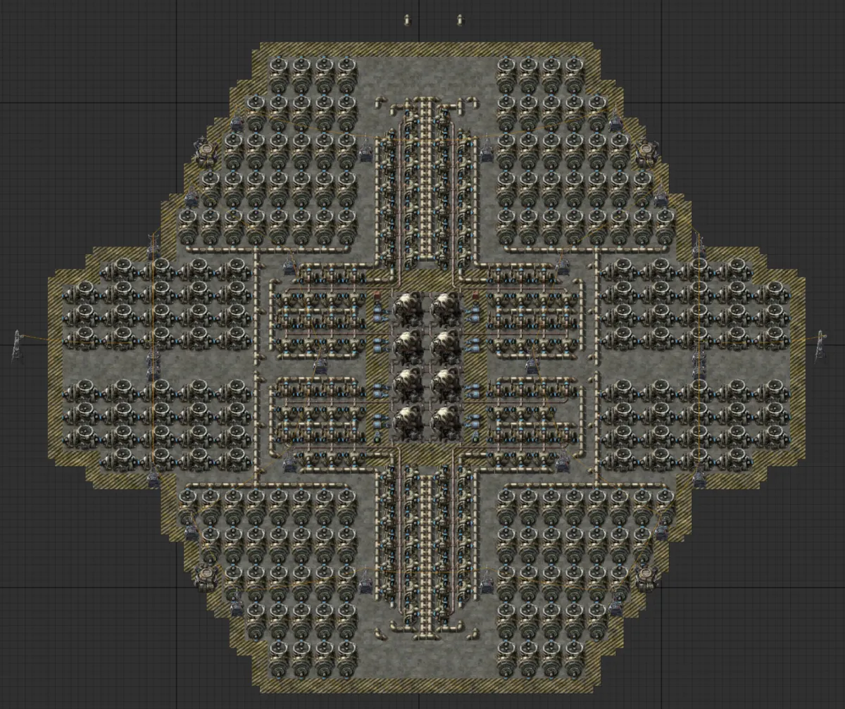 Image of the Robert Smith Nuclear Cross nuclear plant blueprint
