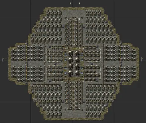 Image of the Robert Smith Nuclear Cross nuclear plant blueprint