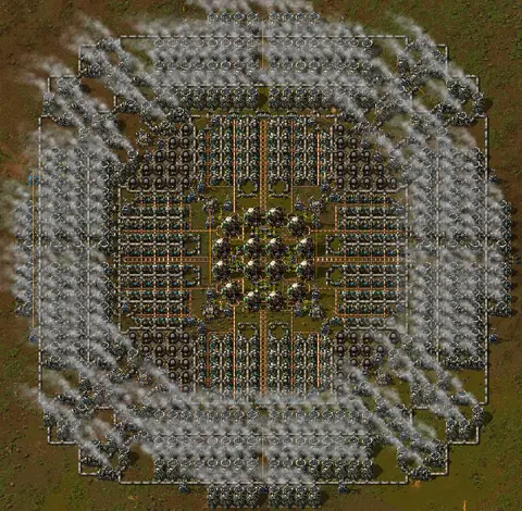 Image of the Deniska222 16-Reactor nuclear plant blueprint