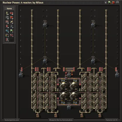 Image of the Nilaus 4 Reactor (Katalysta) nuclear plant blueprint