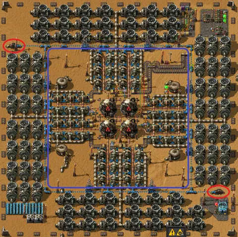Image of the gGeorg Perfect Cloverleaf v5 nuclear plant blueprint