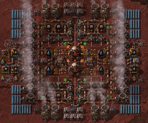 Image of the Nytromance Fulgora Plant nuclear plant blueprint